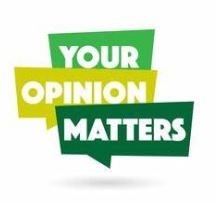 your opinion matters