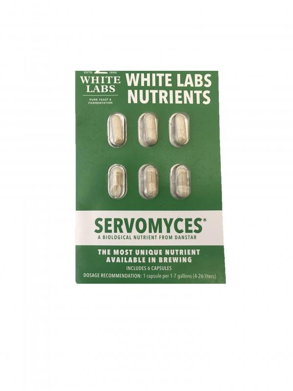 White Labs Servomyces Blister Pack Capsules