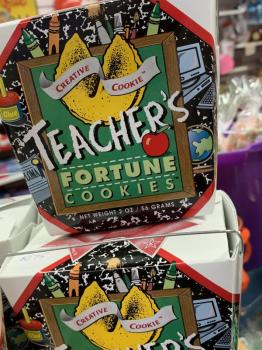 Good Fortune Teacher Cookies