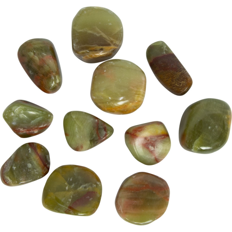Tumbled Stone Green Aragonite