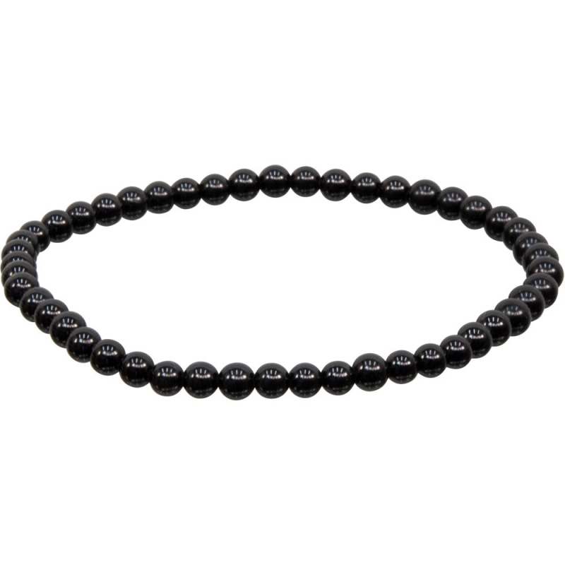Black Tourmaline 4mm Bracelet