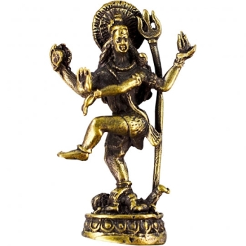 Mini Brass Dancing Shiva