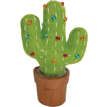 Fair Trade Saguaro Cactus Ornament