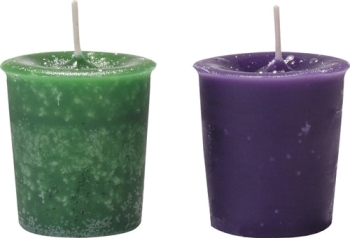 Reiki-Charged Soy Herbal Votives