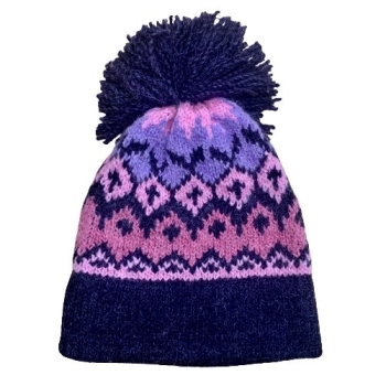 Icelandic Pom Pom Winter Hat