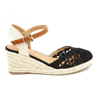 SKYLOVER ESPADRILLE WEDGE SANDALS