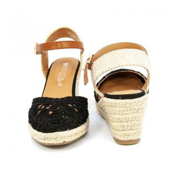 SKYLOVER ESPADRILLE WEDGE SANDALS