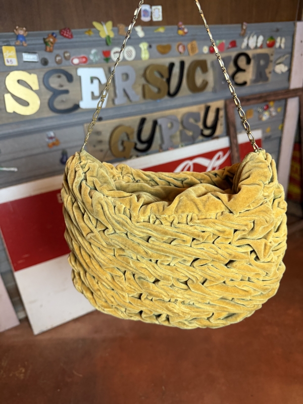 Handmade rouged pocketbook 