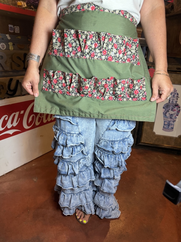 Handmade egg apron