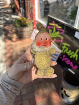 1937 Disney design Snow White and 7 dwarfs candy fill Christmas ornaments 