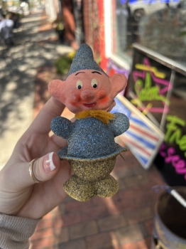 1937 Disney design Snow White and 7 dwarfs candy fill Christmas ornaments 