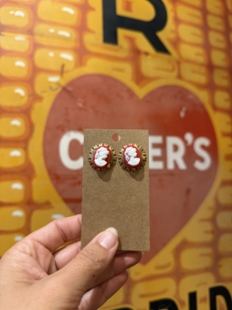 Gold burst cameos 