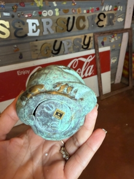 Fat frog piggy bank 