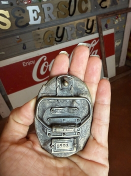 Welder belt buckle 