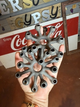 Antique tiny candle stick holder 