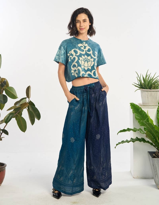 Kathmandu Imports - RAYON PANT (TH-1996PK)    : Assorted Color, One Size