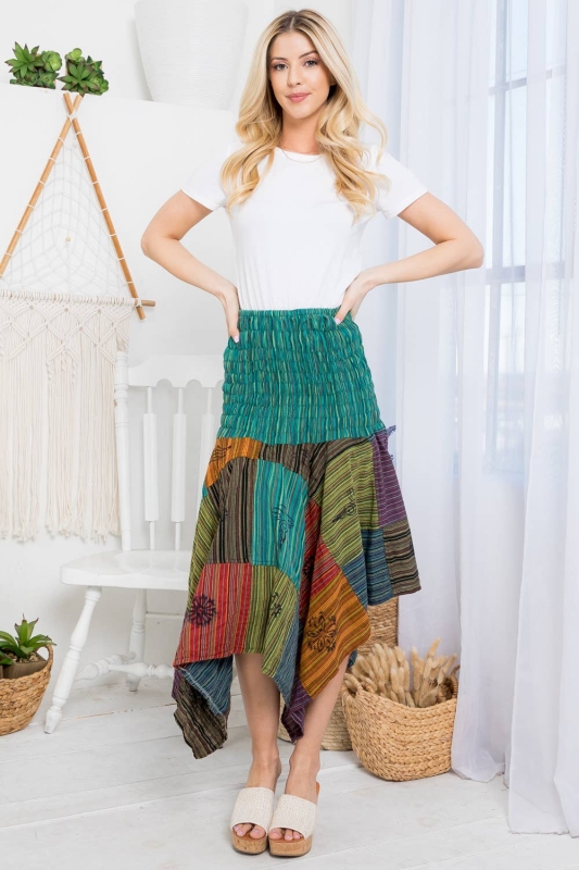 Kathmandu Imports - Skirt/ Halter Dress (KT-1342): Free Size