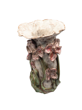 Handmade Dogwood Pottery Vase