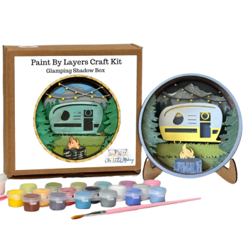 Our Little Makery (US) - Glamping Shadow Box Kit
