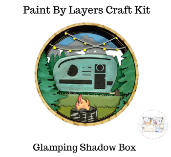 Our Little Makery (US) - Glamping Shadow Box Kit