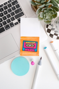 A Brighter Year - Stop! Color Time Mini Coloring Book