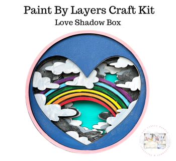 Our Little Makery (US) - Love Shadow Box Kit
