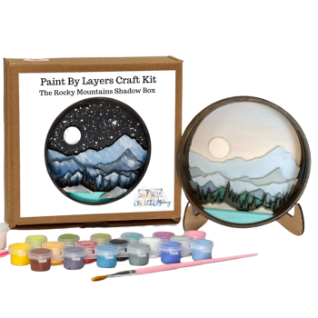 Our Little Makery (US) - The Rocky Mountains Shadow Box Kit