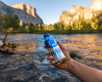 RAIN Pure Mountain Spring Water - RAIN 16oz Aluminum Bottled Spring Water (24pk)