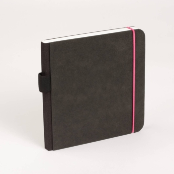 Orange Art/Creative Art Materials - BW Scribble Sketch Books: Blank Green Elastic, 5.1x5.1