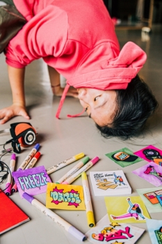 A Brighter Year - Stop! Color Time Mini Coloring Book
