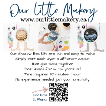 Bee Happy Shadow Box Kit