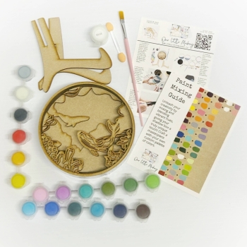 A Whale of a Tale Shadow Box Kit