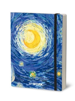 Orange Art/Creative Art Materials - Stifflex Artwork Sketchbook: Cloud Splash, Large (6