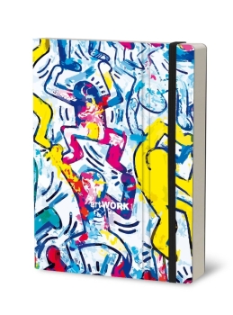 Orange Art/Creative Art Materials - Stifflex Artwork Sketchbook: Haring, Large (6
