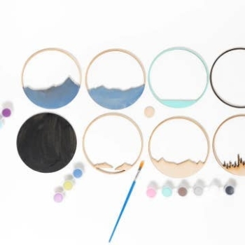 Unicorn Shadow Box Kit