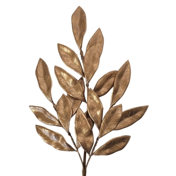 David Christopher's Collection - Metallic Bay Leaf Pick - Gold 15”