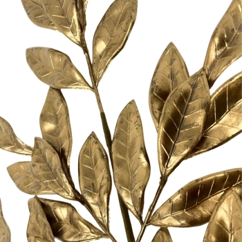 David Christopher's Collection - Metallic Bay Leaf Spray - Gold 27”