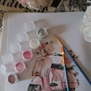 Dreamology ~ The Paper Garden - Book Nook Tree Store  DIY Painting Kit
