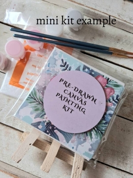 Dreamology ~ The Paper Garden - Halloween Cat DIY Painting Art Kit
