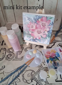 Dreamology ~ The Paper Garden - Little Witches DIY Painting Acrylic Art Kit : Mini