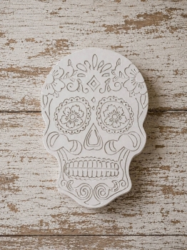 Dreamology ~ The Paper Garden - Sugar Skull | Halloween | Plaster | Paint Kit