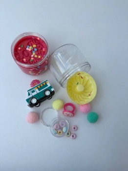 For the Love of Dough Co - Donut Shoppe Sensory Dough Double Jar