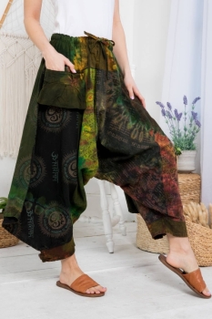 Kathmandu Imports - Patchwork Pants (TH-1629): Free Size