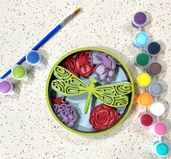 Our Little Makery (US) - Dragonfly Shadow Box Kit