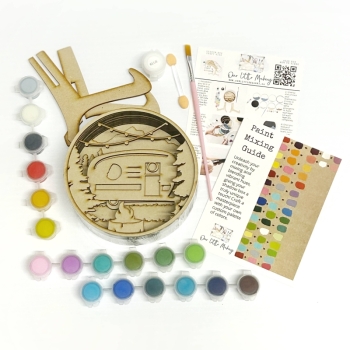 Our Little Makery (US) - Glamping Shadow Box Kit