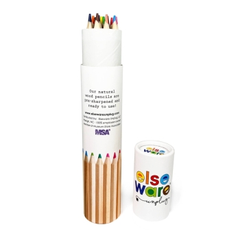 Colored Pencils - Tall & Travel Size - 12 Colors: Tall (7