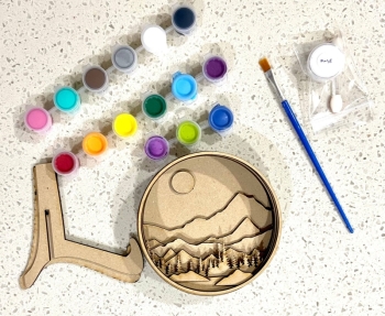 Our Little Makery (US) - The Rocky Mountains Shadow Box Kit