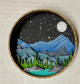 Our Little Makery (US) - The Rocky Mountains Shadow Box Kit