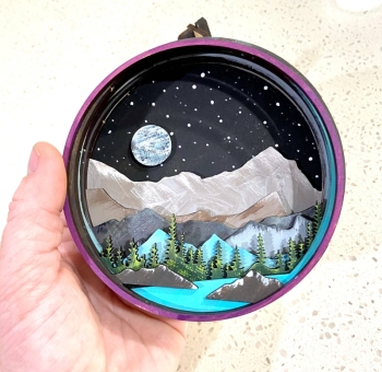 Our Little Makery (US) - The Rocky Mountains Shadow Box Kit
