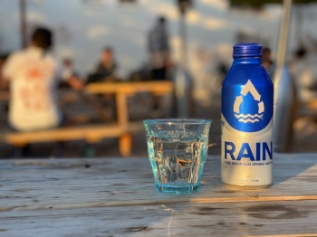 RAIN Pure Mountain Spring Water - RAIN 16oz Aluminum Bottled Spring Water (24pk)